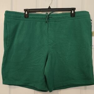 Men's Athletic Shorts in Vibrant Green